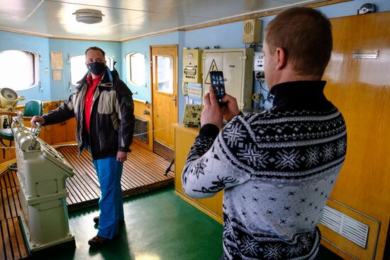 Возобновление экскурсий на ледоколе "Ленин" в Мурманске