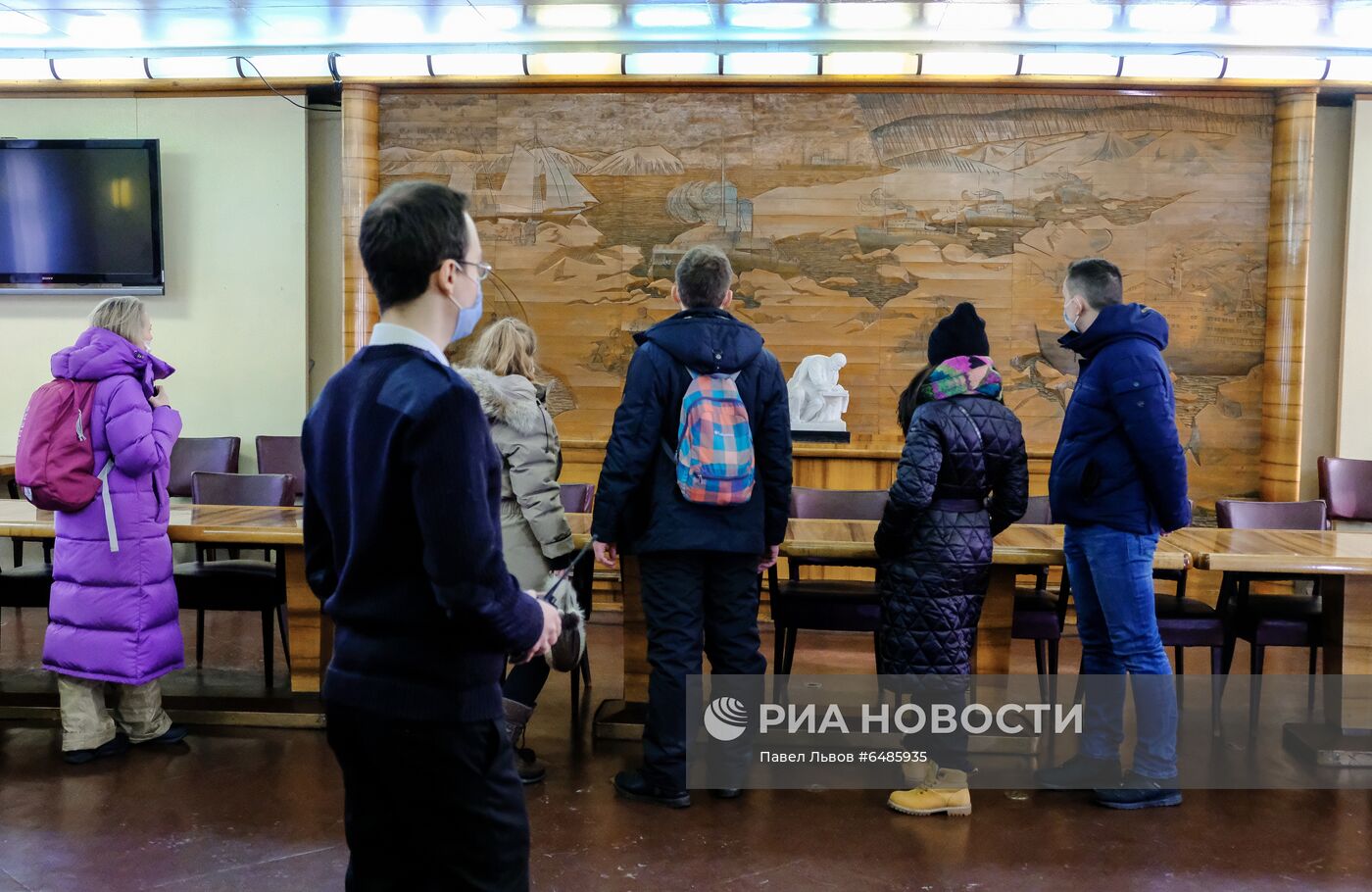 Возобновление экскурсий на ледоколе "Ленин" в Мурманске