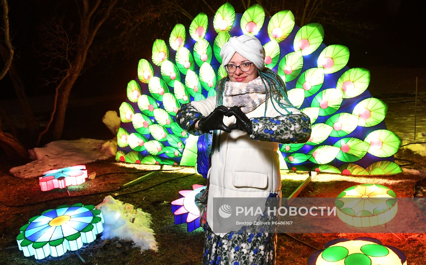 Фестиваль "Королевство волшебных огней" в Минске