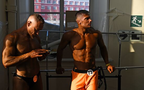 Соревнования бодибилдеров в Новосибирске