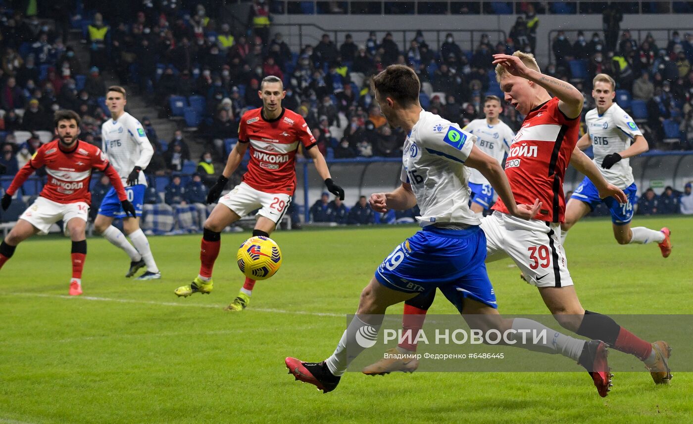 Футбол. РПЛ. Матч "Динамо" - "Спартак"