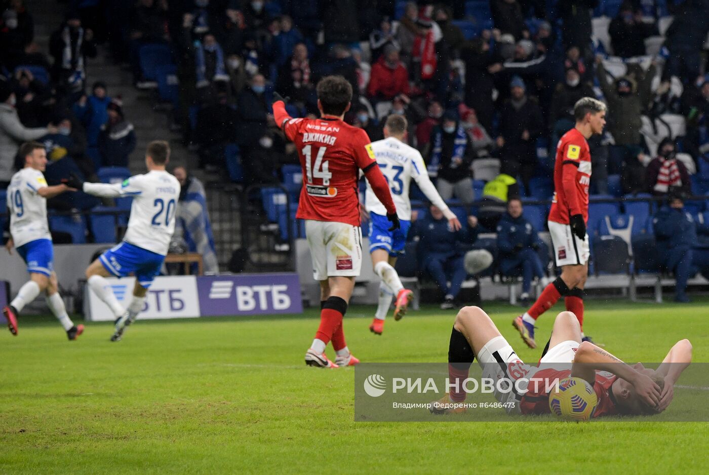 Футбол. РПЛ. Матч "Динамо" - "Спартак"