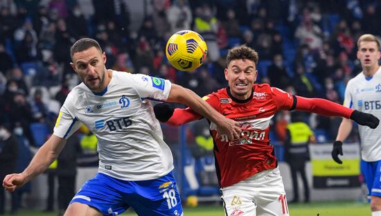 Футбол. РПЛ. Матч "Динамо" - "Спартак"