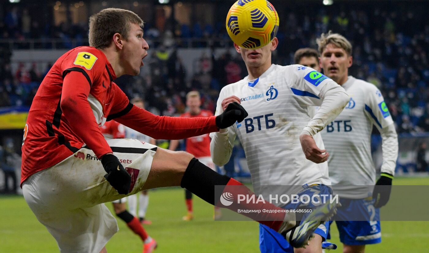 Футбол. РПЛ. Матч "Динамо" - "Спартак"