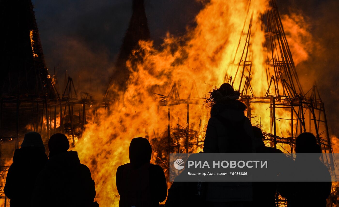 Масленица в Никола-Ленивце