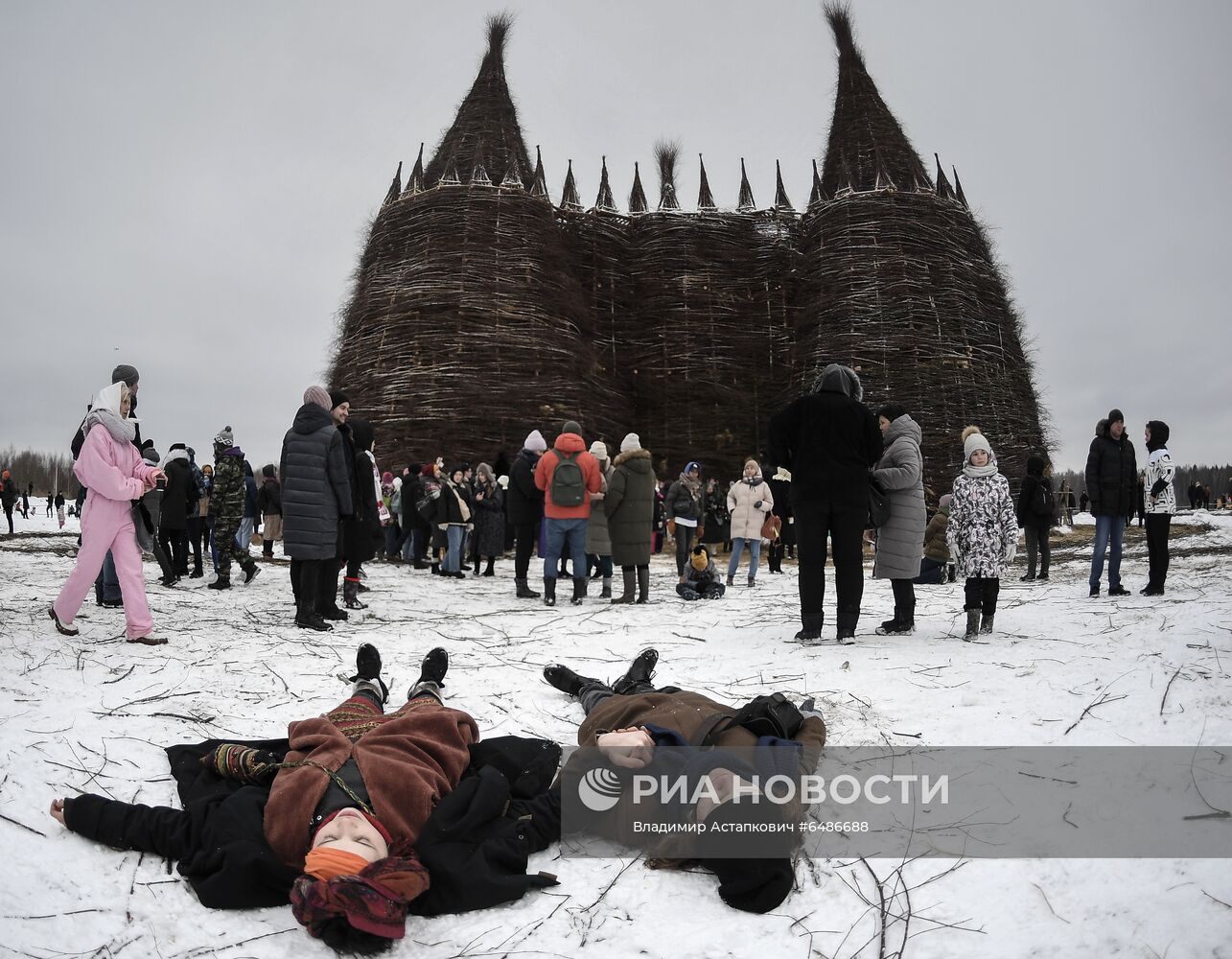 Масленица в Никола-Ленивце