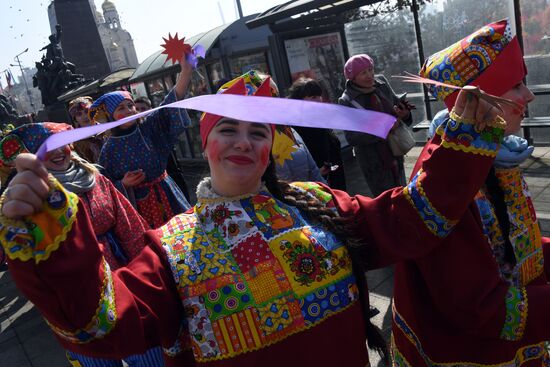 Проводы Масленицы в регионах России