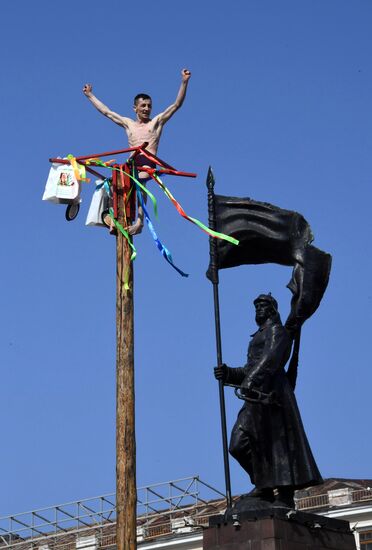 Проводы Масленицы в регионах России