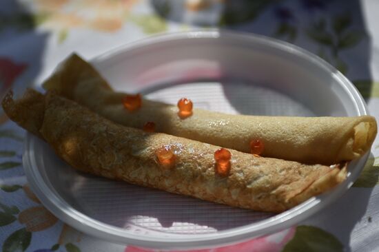 Проводы Масленицы в регионах России