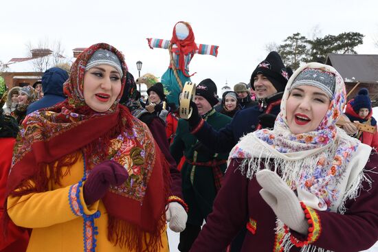 Проводы Масленицы в регионах России