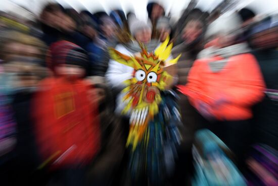 Проводы Масленицы в регионах России