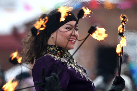 Проводы Масленицы в регионах России