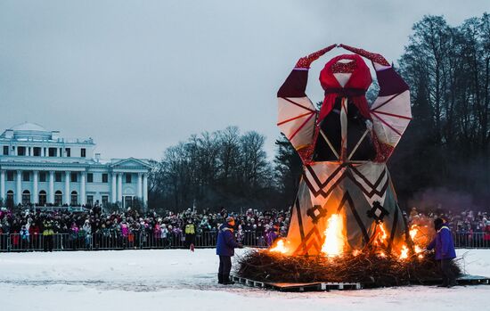 Проводы Масленицы в регионах России