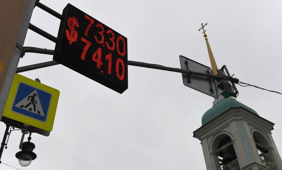 Курс валют в Москве