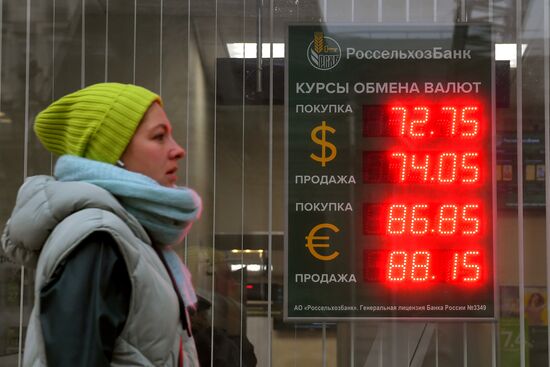 Курс валют в Москве