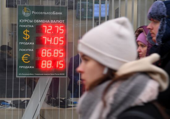 Курс валют в Москве