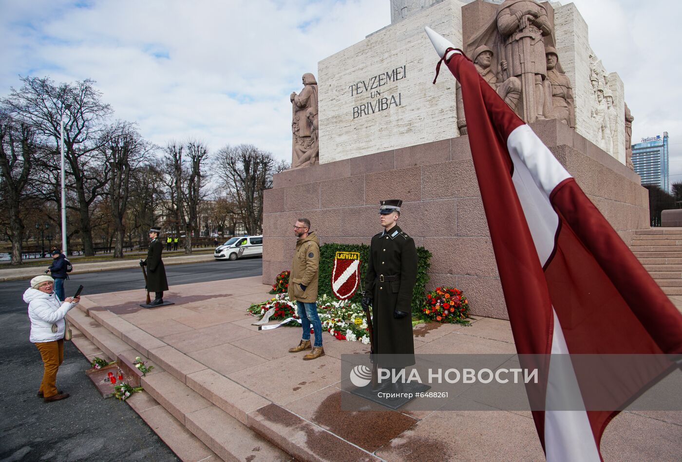 День памяти латышских легионеров Waffen-SS в Риге