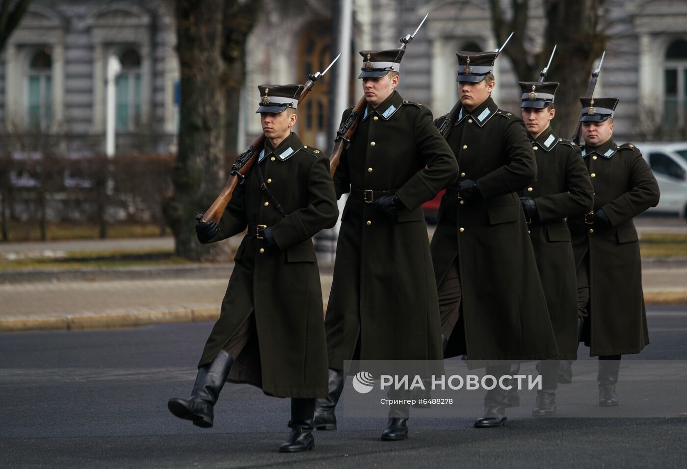 День памяти латышских легионеров Waffen-SS в Риге