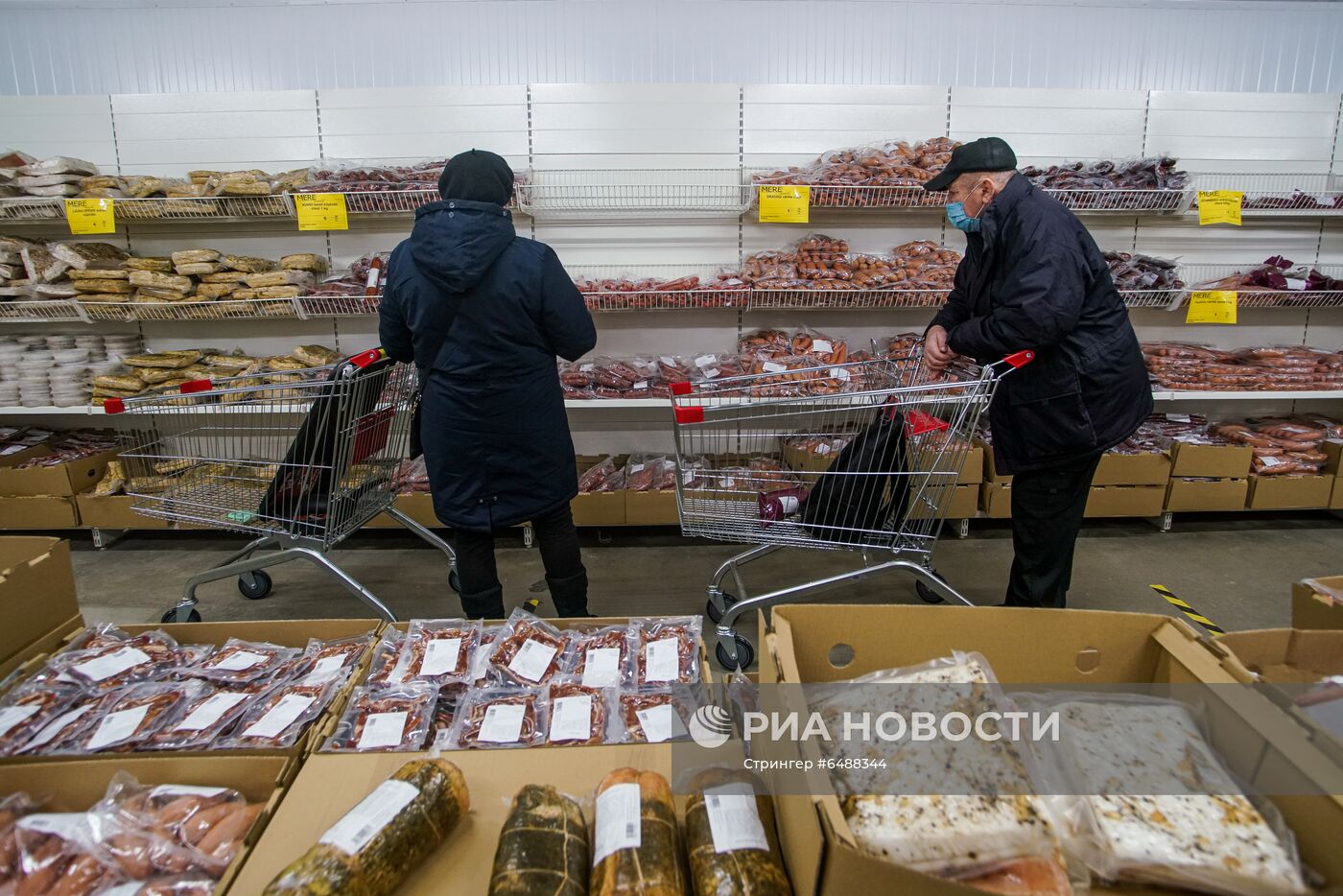 Магазин российской торговой сети 