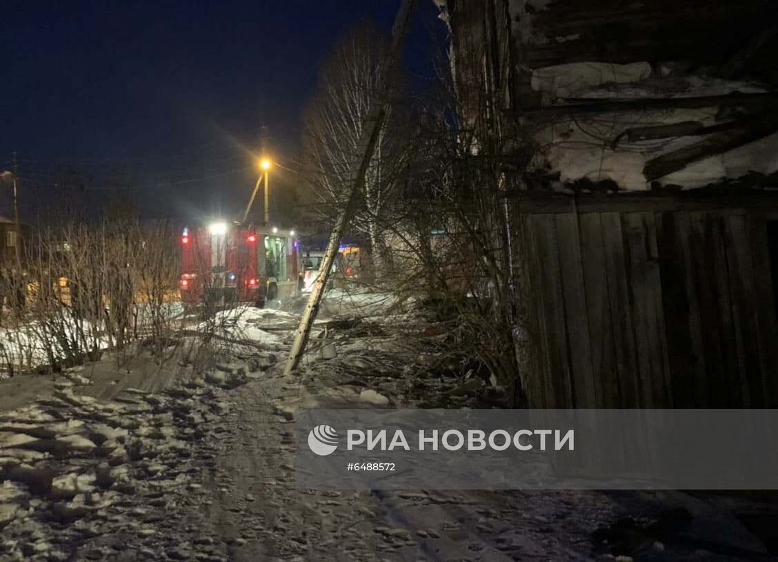 При пожаре в Красноярском крае погибли четыре ребенка