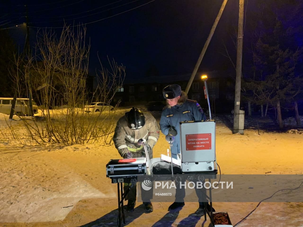 При пожаре в Красноярском крае погибли четыре ребенка