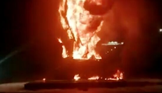 Памятник Воину-освободителю сожгли в Татарстане