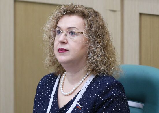 Заседание Совета Федерации РФ