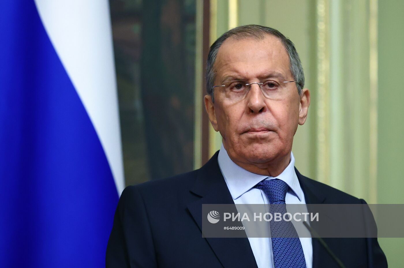 Встреча глав МИД РФ и Израиля С. Лаврова и Г. Ашкенази