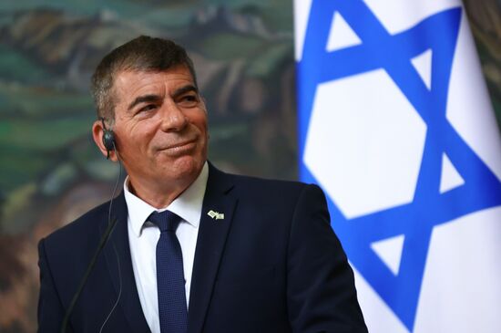 Встреча глав МИД РФ и Израиля С. Лаврова и Г. Ашкенази