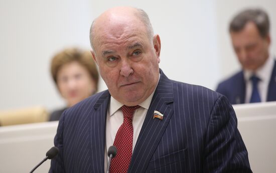 Заседание Совета Федерации РФ