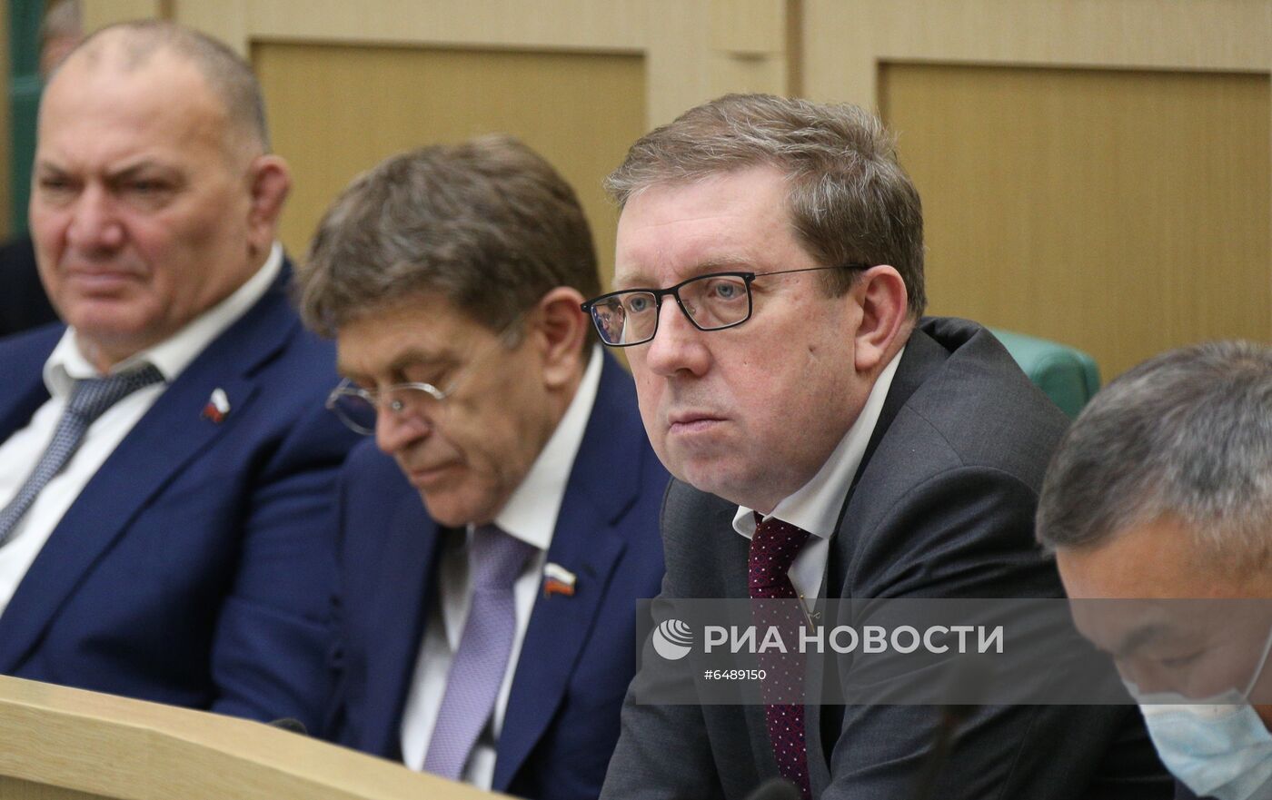 Заседание Совета Федерации РФ