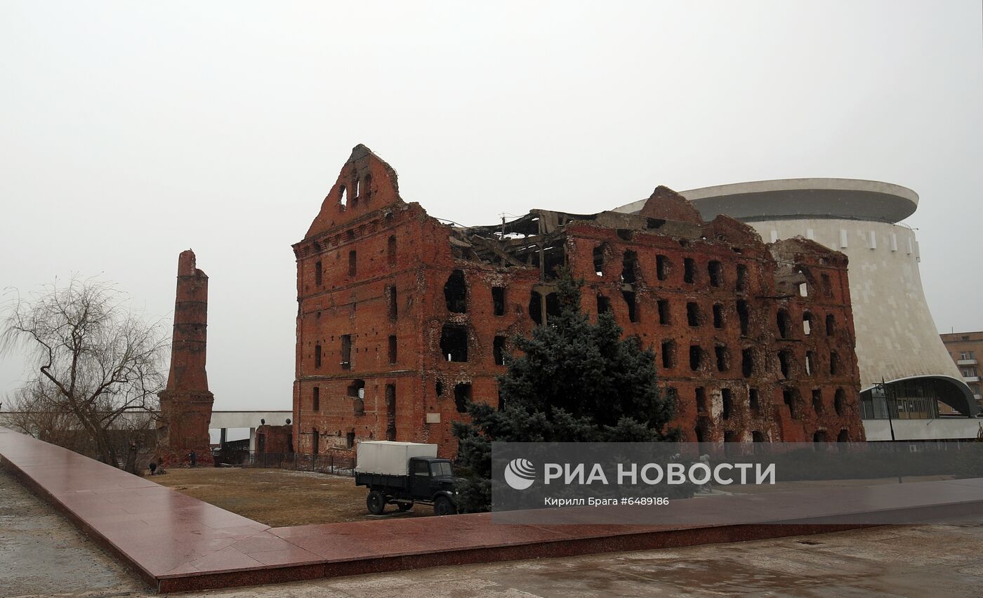 Обрушение мельницы Гергардта в Волгограде