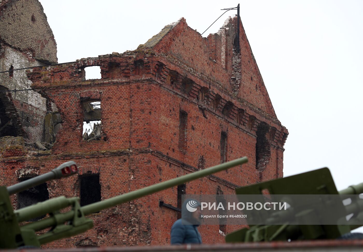 Обрушение мельницы Гергардта в Волгограде