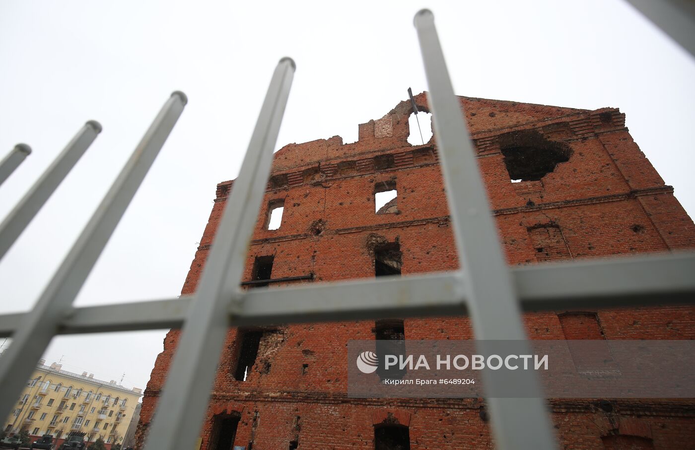 Обрушение мельницы Гергардта в Волгограде