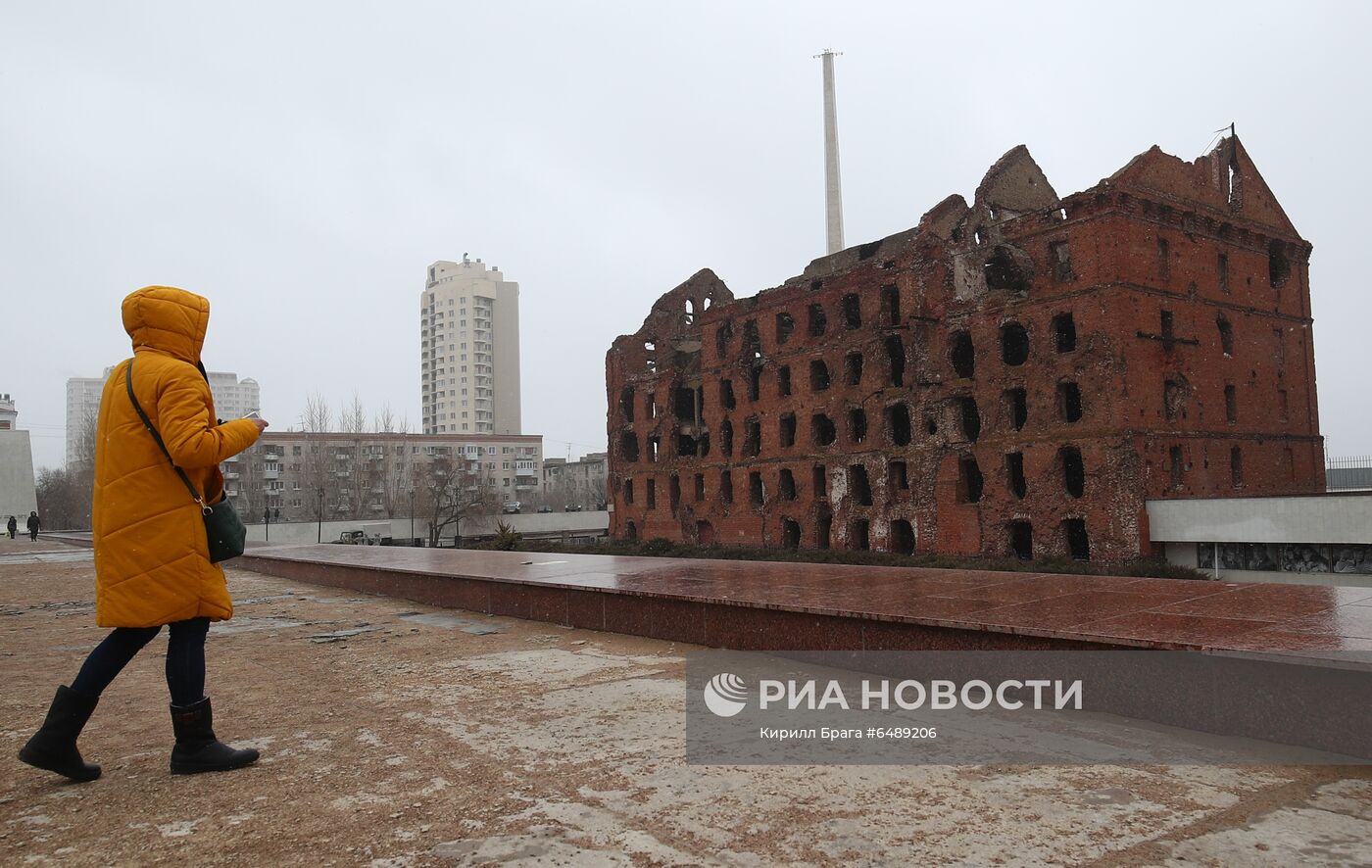 Обрушение мельницы Гергардта в Волгограде