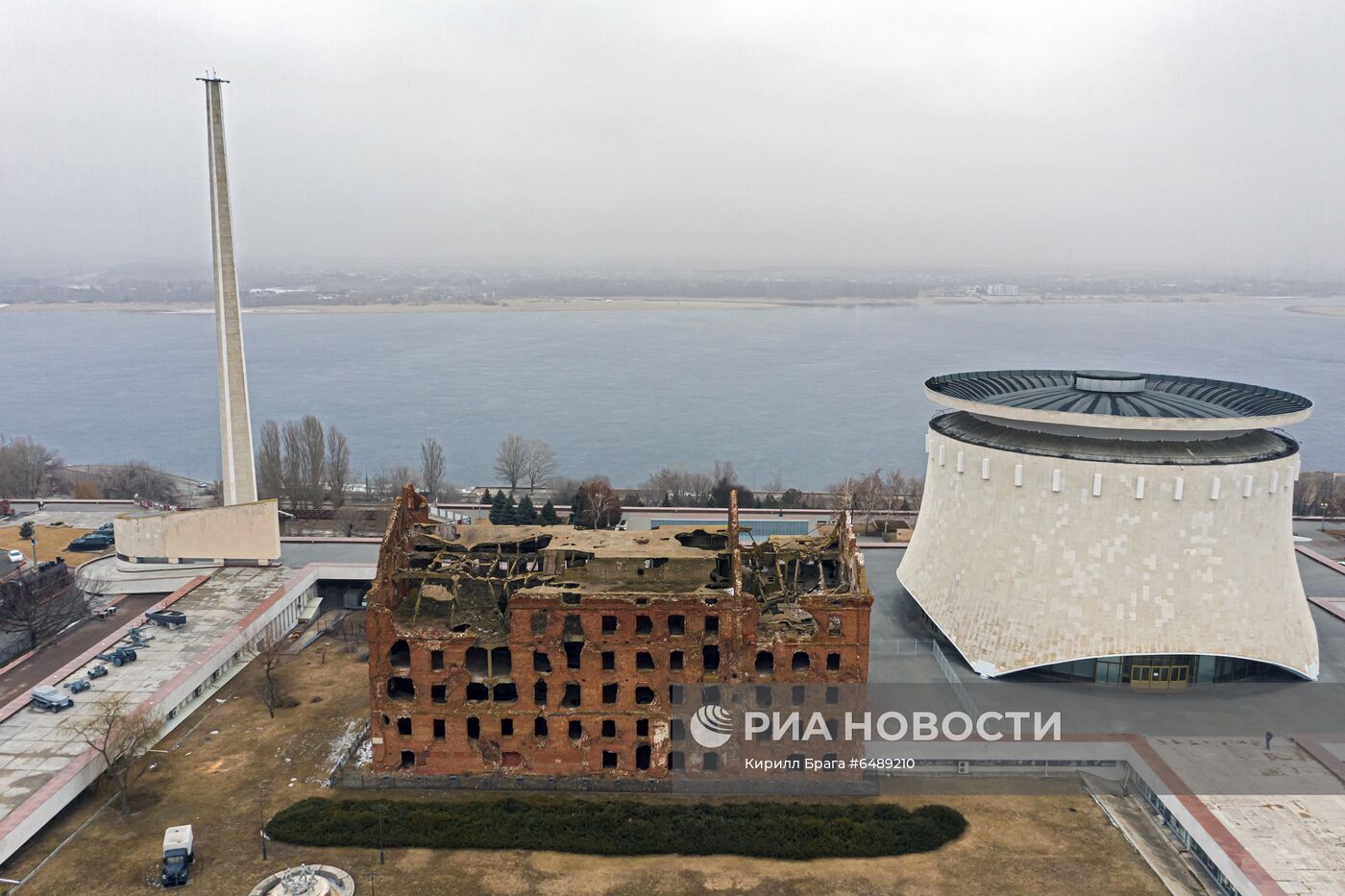 Обрушение мельницы Гергардта в Волгограде