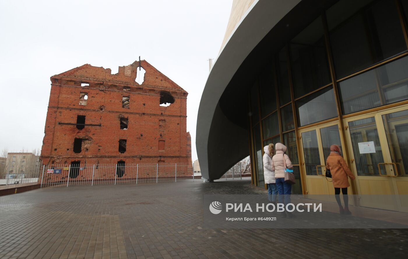 Обрушение мельницы Гергардта в Волгограде