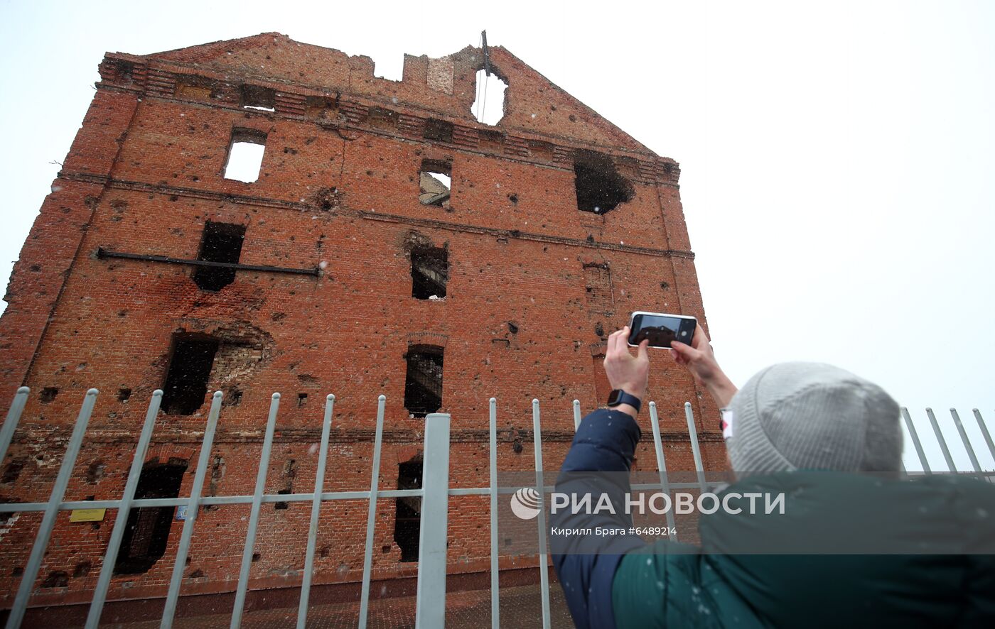 Обрушение мельницы Гергардта в Волгограде