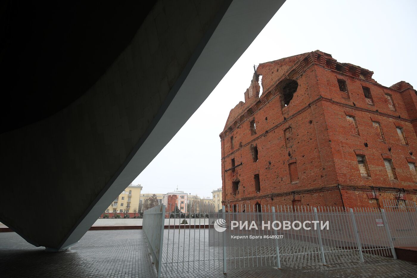 Обрушение мельницы Гергардта в Волгограде