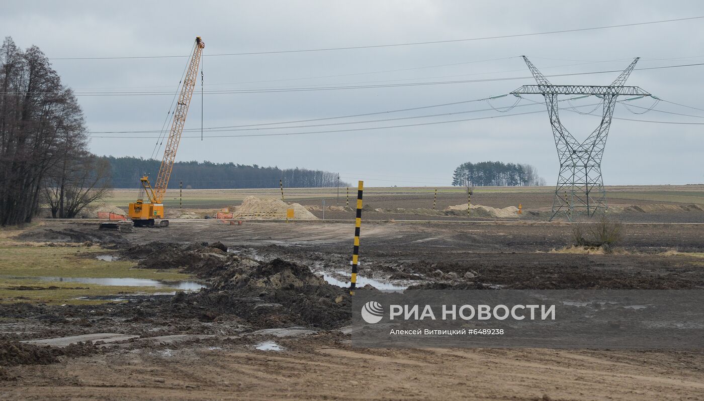 Строительство газопровода Польша - Литва