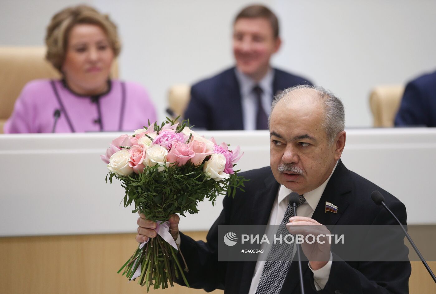 Заседание Совета Федерации РФ