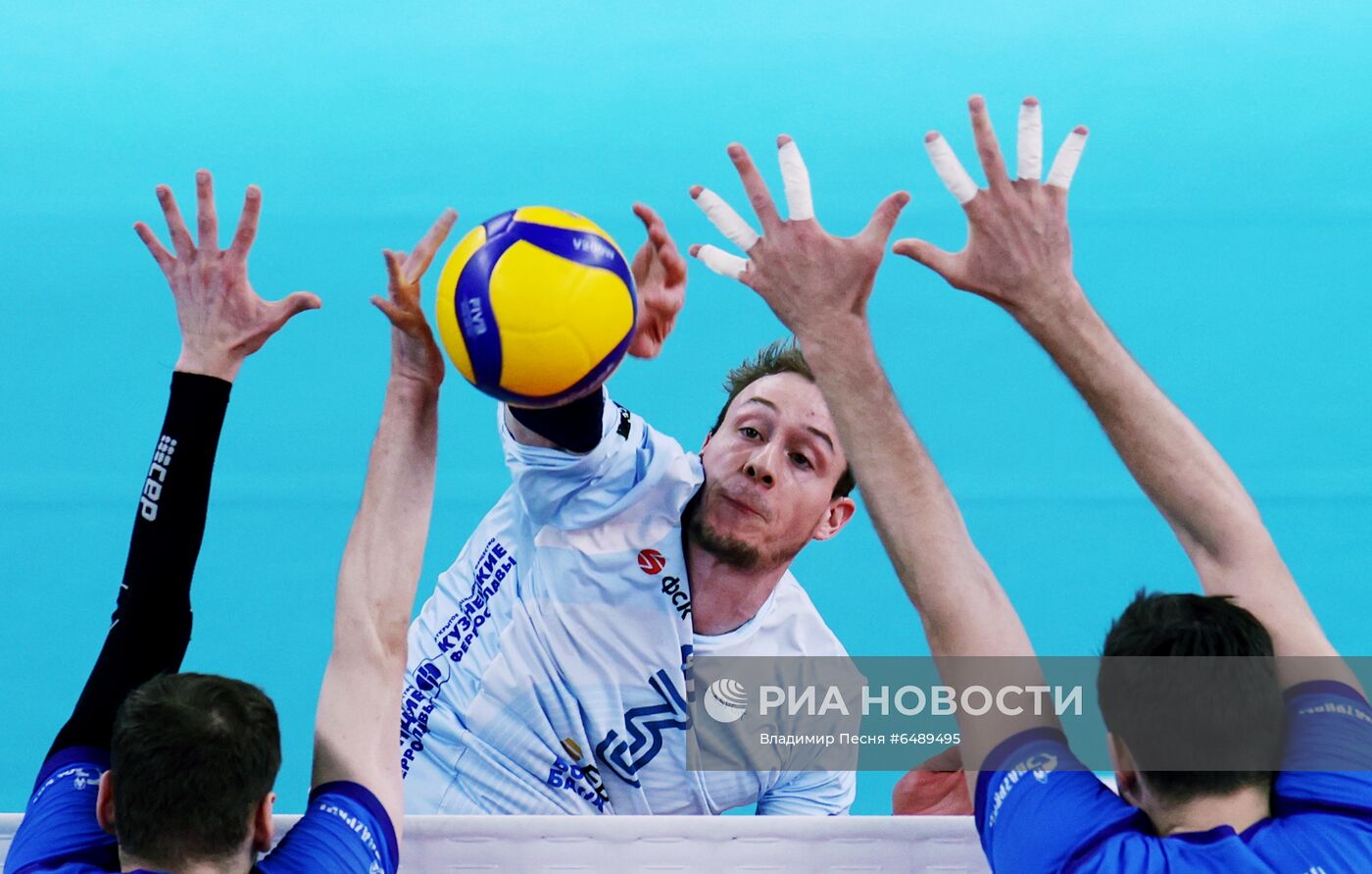 Волейбол. Финал Кубка ЕКВ. Матч "Динамо" - "Зенит" 