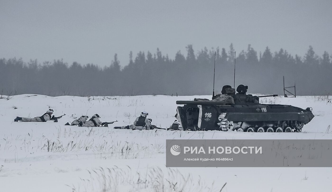Совместные военные учения Россия- Белоруссия в Нижегородской области