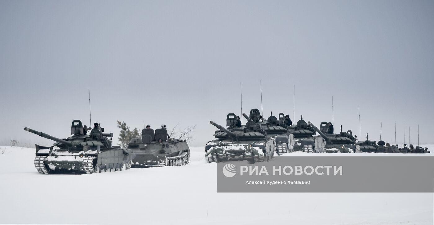 Совместные военные учения Россия- Белоруссия в Нижегородской области