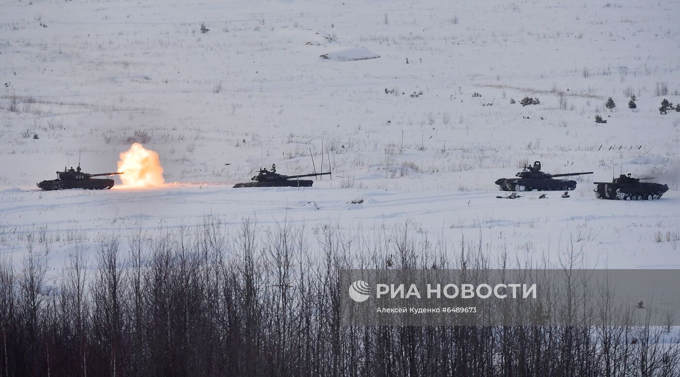 Совместные военные учения Россия- Белоруссия в Нижегородской области