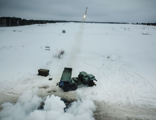 Совместные военные учения Россия - Белоруссия 