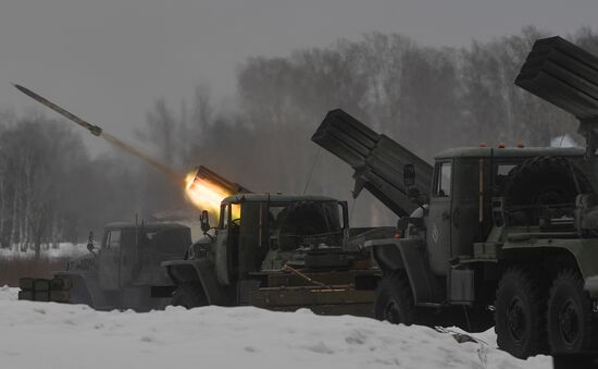 Совместные военные учения Россия - Белоруссия 