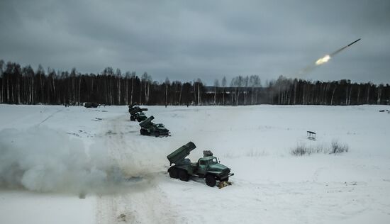 Совместные военные учения Россия - Белоруссия 