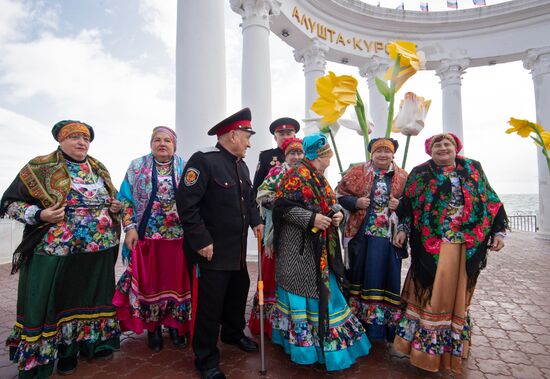 Празднование 7-й годовщины воссоединения Крыма с Россией