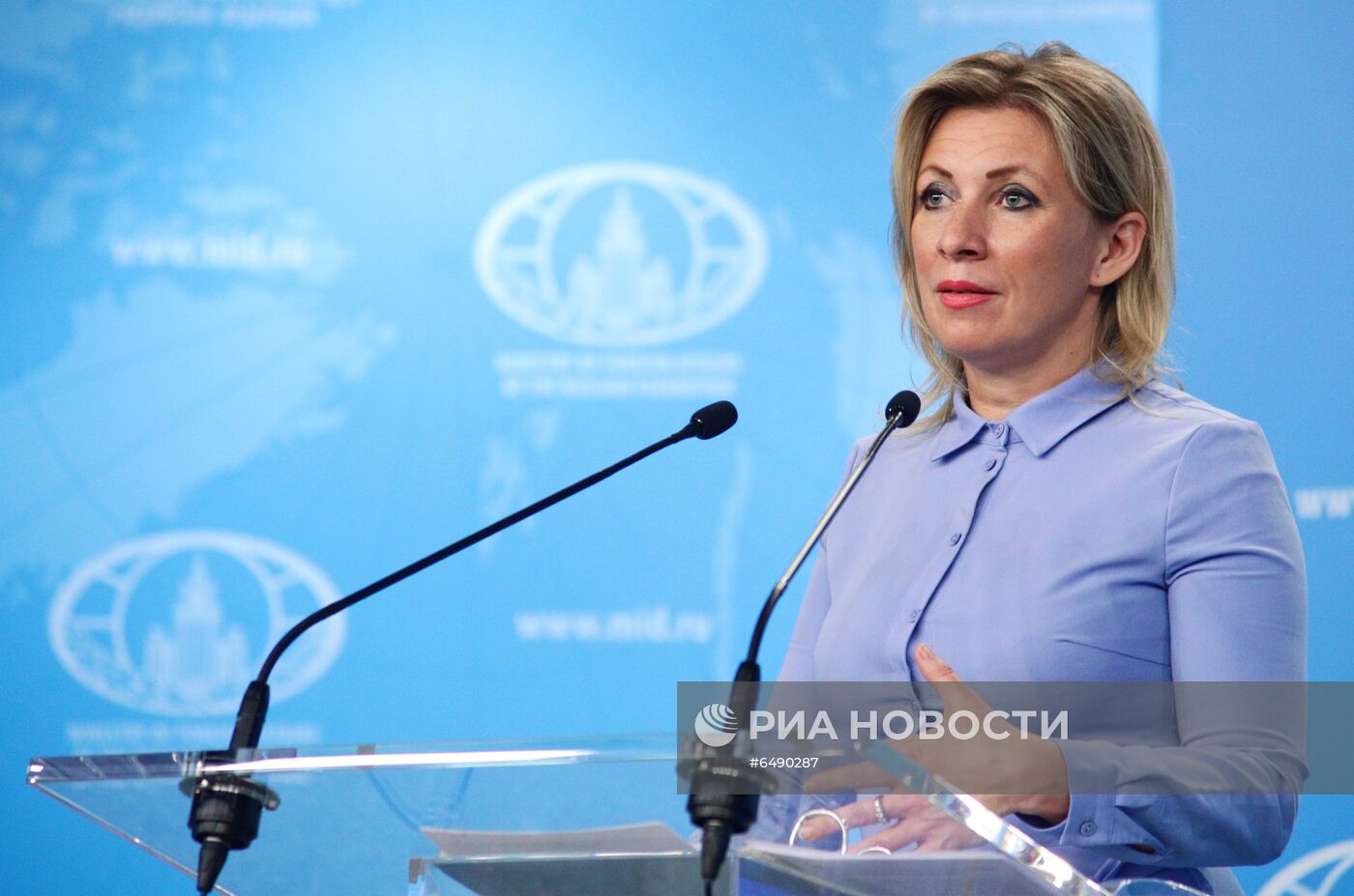 Брифинг официального представителя МИД России М. Захаровой